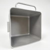 200L 304 s/s Dull Polish Tote Bins for Slaughterhouses