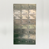 24-compartment Stainless Steel Shoes Storage Cabinet