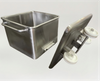200L 304 s/s Tote Bin with detachable base for Slaughterhouses