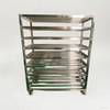 Heavy-Duty Double-Row Stainless Steel Freezer Rack