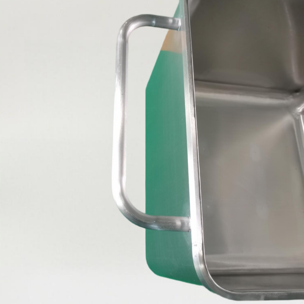 200L 304 s/s Chuted Tote Bin for Slaughterhouses