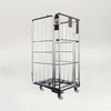 Nestable Cage Trolley on Wheels 3-Sided