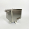 200L 304 s/s Tote Bins with Lid for Slaughterhouses