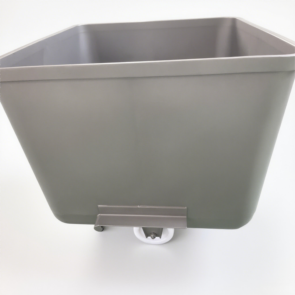 200L 304 s/s Dull Polish Tote Bins for Slaughterhouses