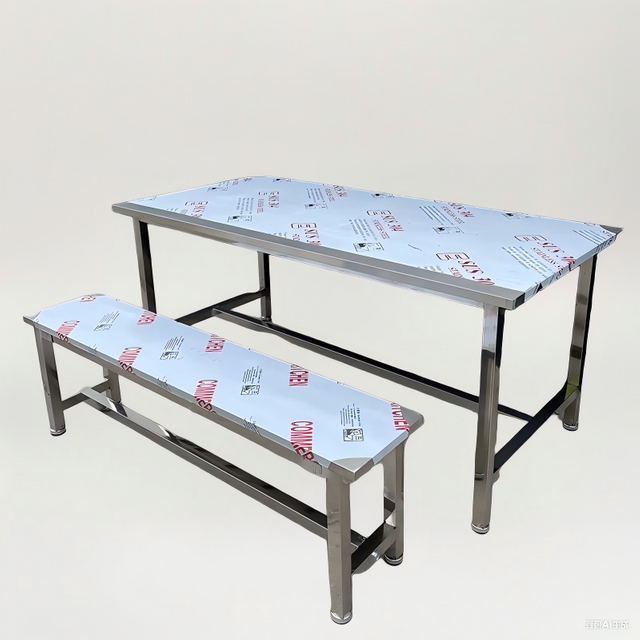 Stainless Steel Tables and Chairs