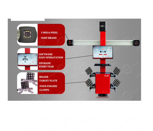 Wheel aligner machine 76A