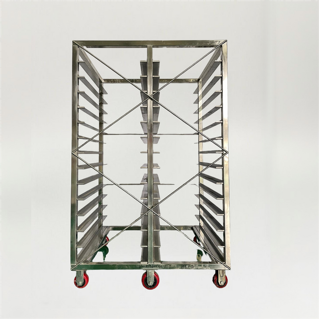 Reinforced Double-Tier Stainless Steel Freezing Rack