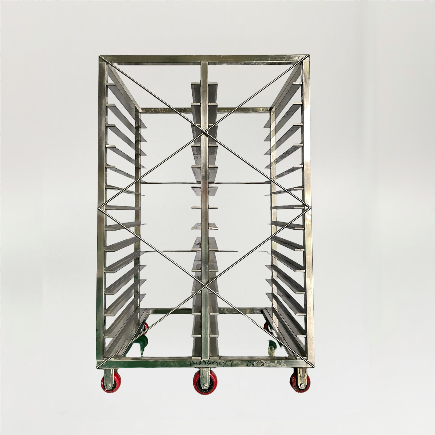 Reinforced Double-Tier Stainless Steel Freezing Rack
