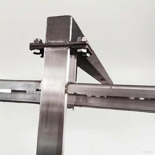 H-shape Stainless Steel Smoke Trolley