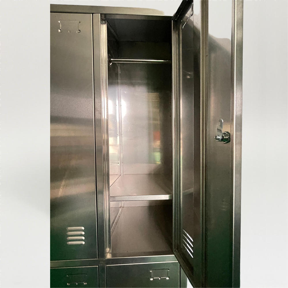 Stainless Steel 6-door Locker