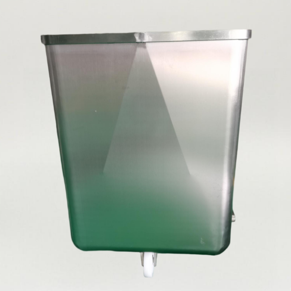 200L 304 s/s Chuted Tote Bin for Slaughterhouses