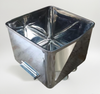 200L 304 s/s Mirror Surface Tote Bins for Slaughterhouses