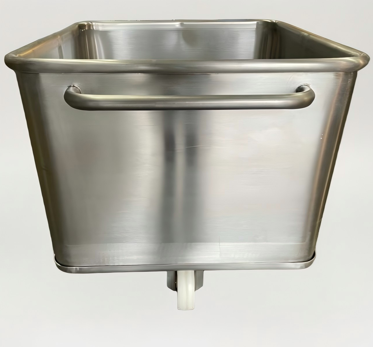 200L 304 s/s Tote Bin with detachable base for Slaughterhouses