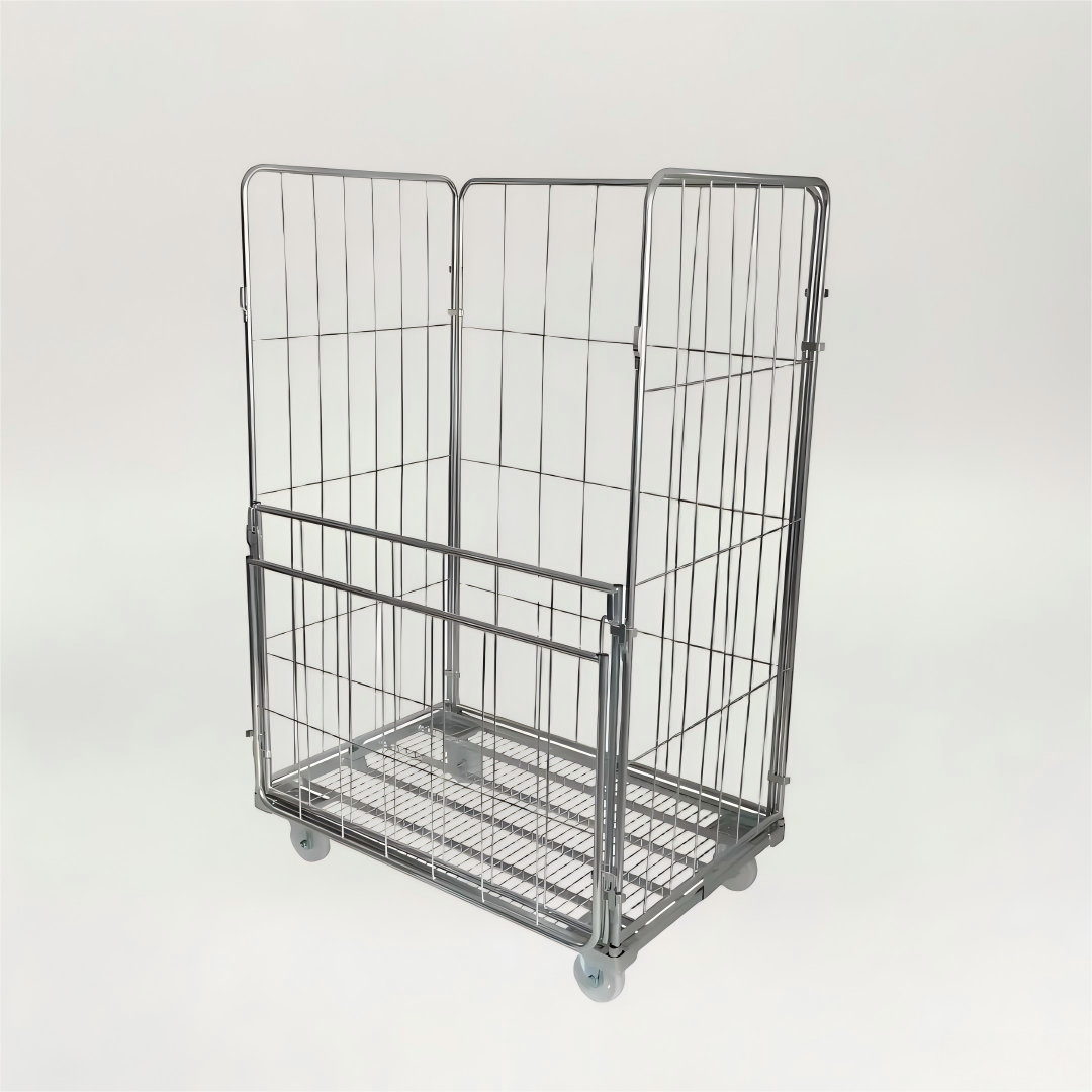 Jumbo Demountable Roll Cage Trolley 3 or 4 Sided