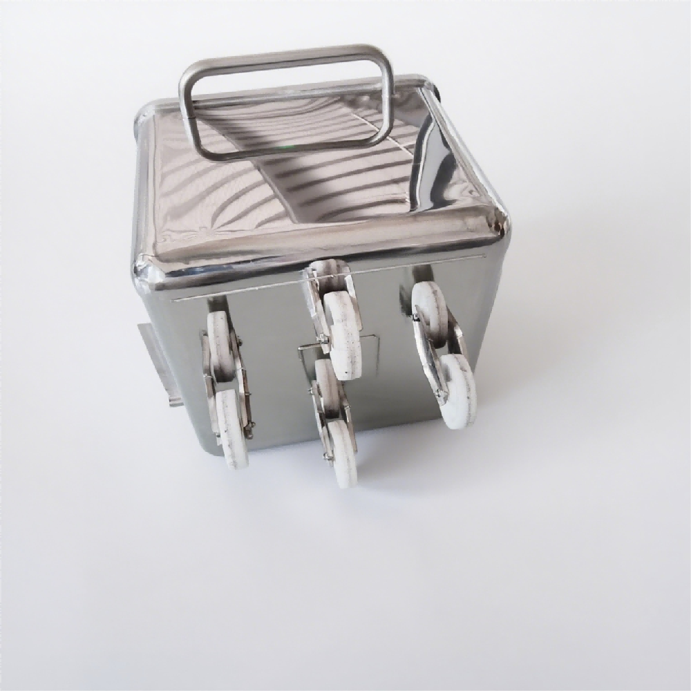 200L 304 s/s Mirror Surface Tote Bins for Slaughterhouses