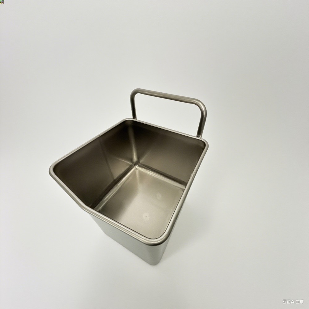 200L 304 s/s Tote Bins with Handle for Slaughterhouses