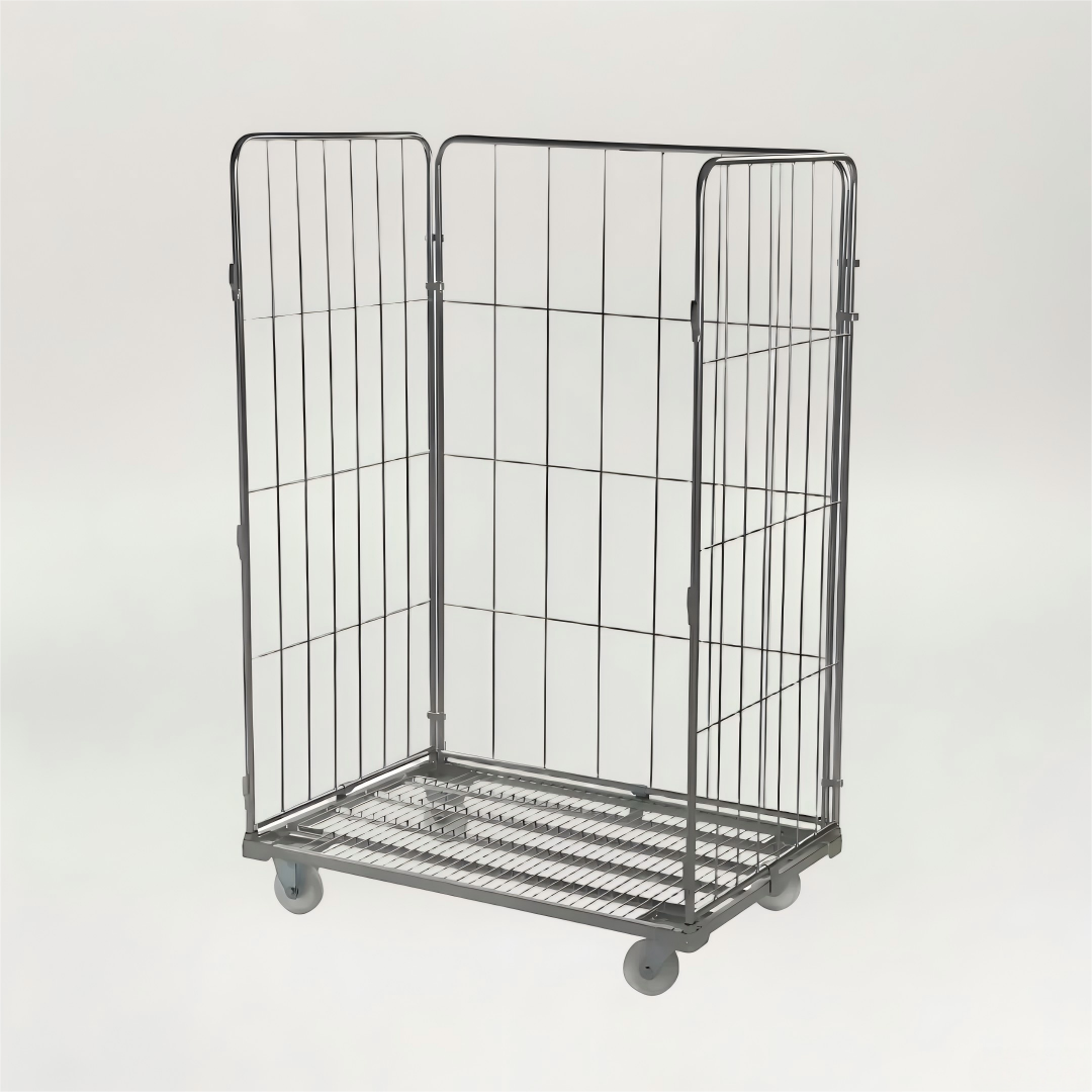 Jumbo Demountable Roll Cage Trolley 3 or 4 Sided