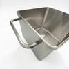 200L 304 s/s Tote Bins with Lid for Slaughterhouses