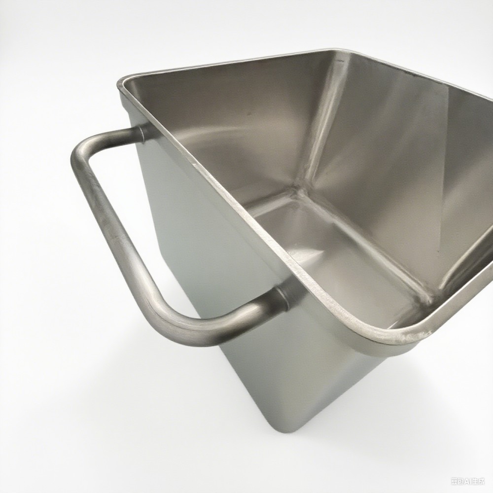 200L 304 s/s Tote Bins with Lid for Slaughterhouses