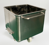 200L 304 s/s Mirror Surface Tote Bins for Slaughterhouses